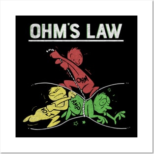 Ohms Law electronics Posters and Art